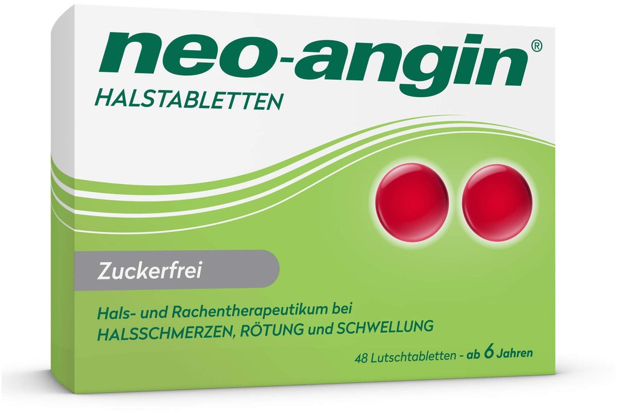 neo angin Halstabletten zuckerfrei 48 Lutschtabletten