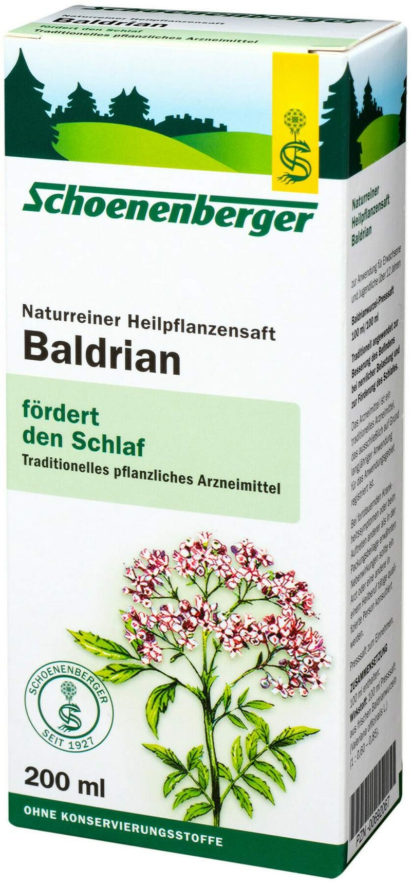 Baldrian Saft Schoenenberger