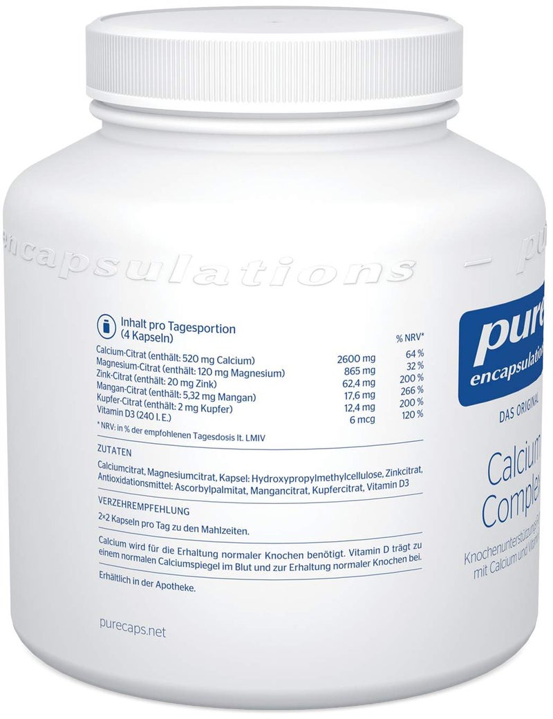 Pure Encapsulations Calcium Complex Kaps
