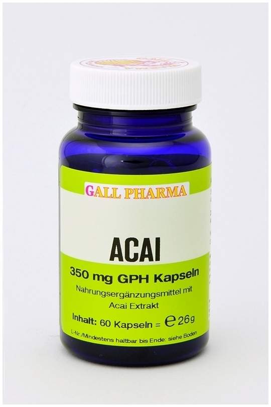 Acai 350 mg Gph  60 Kapseln