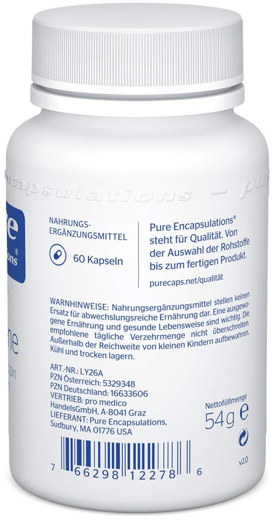 Pure Encapsulations Lycopene 20 mg 60 Kapseln