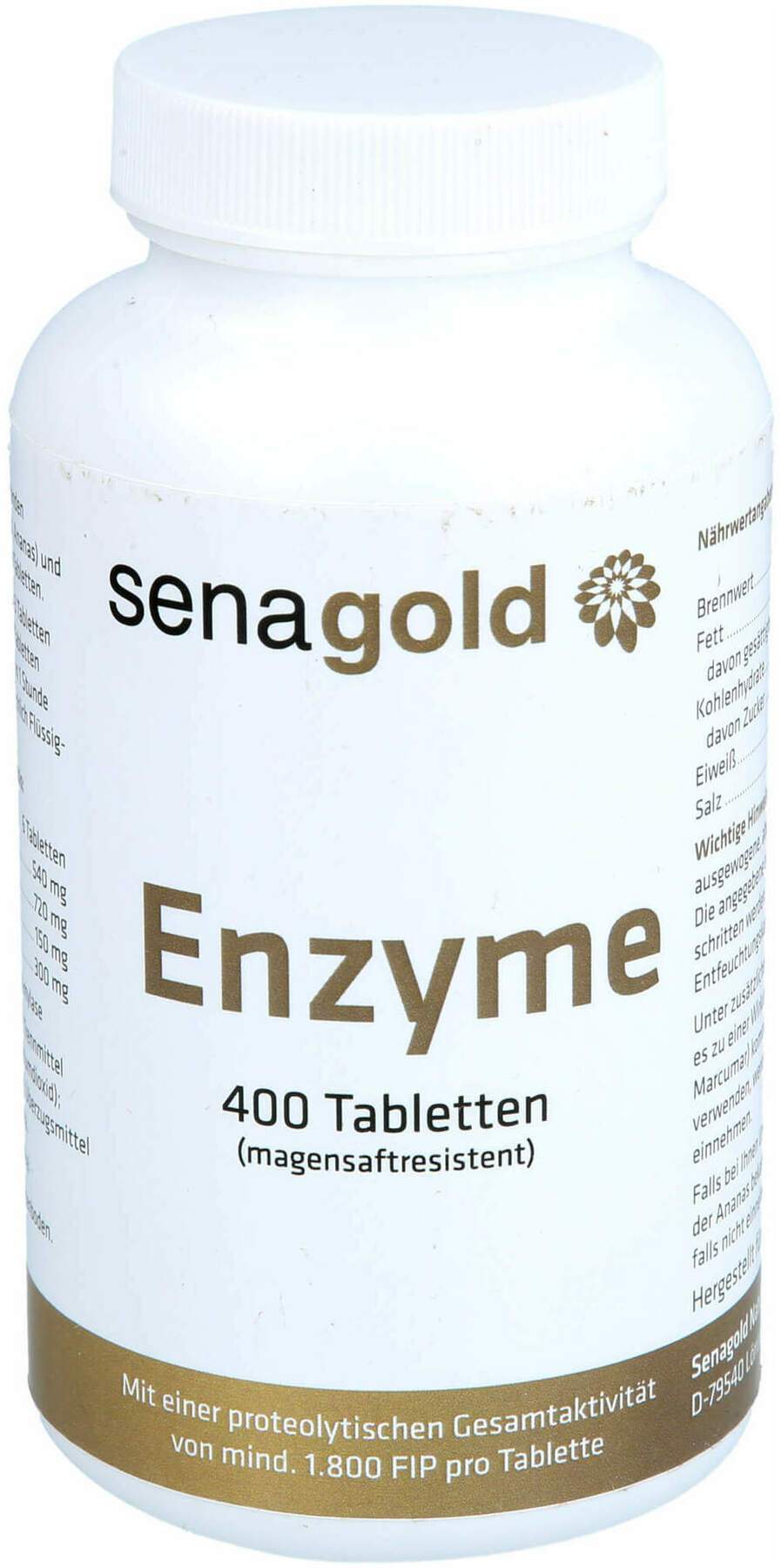 Senagold Enzyme Tabletten 400 Stück
