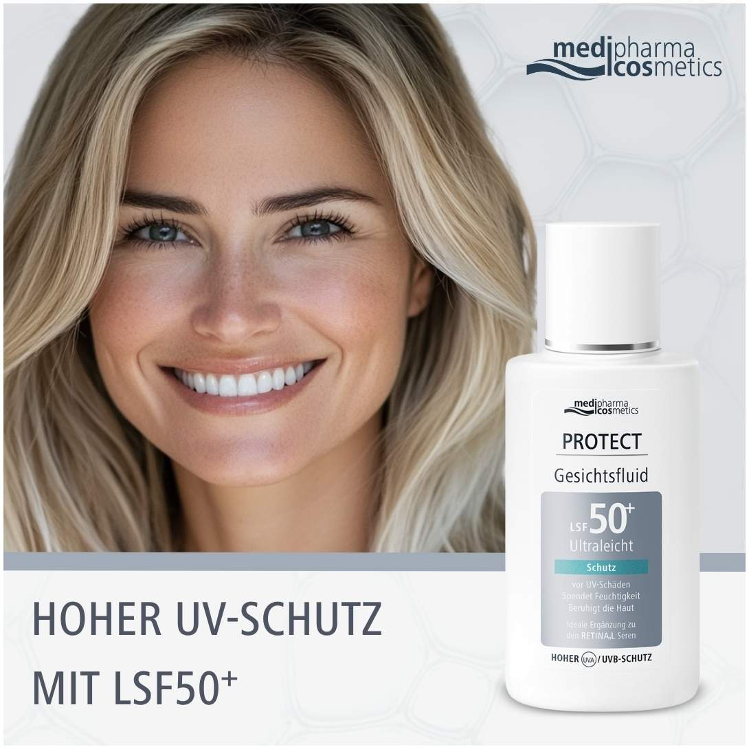 Medipharma cosmetics Protect Gesichtsfluid LSF 50+ 50 ml