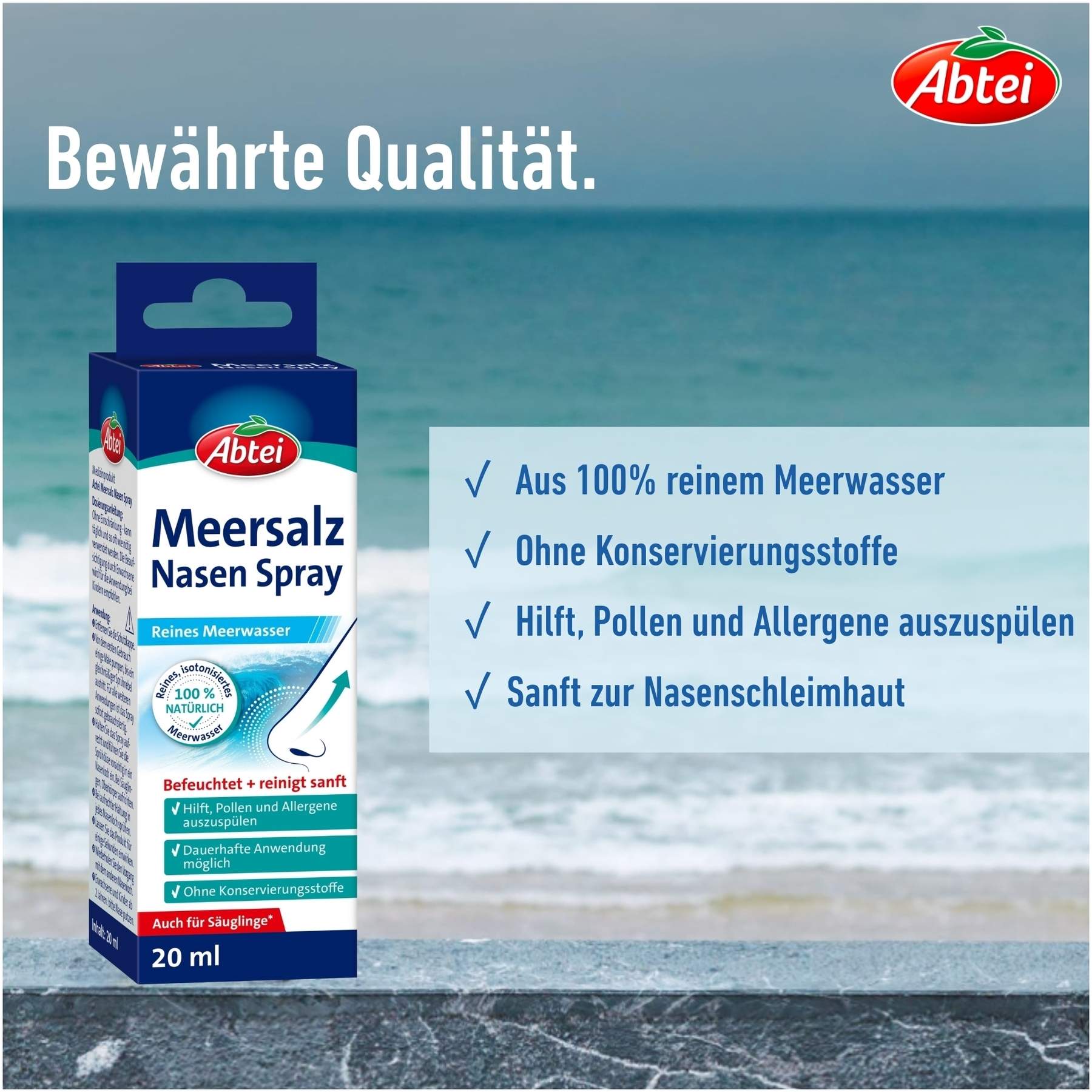Abtei Meersalz Nasenspray NF 20 ml