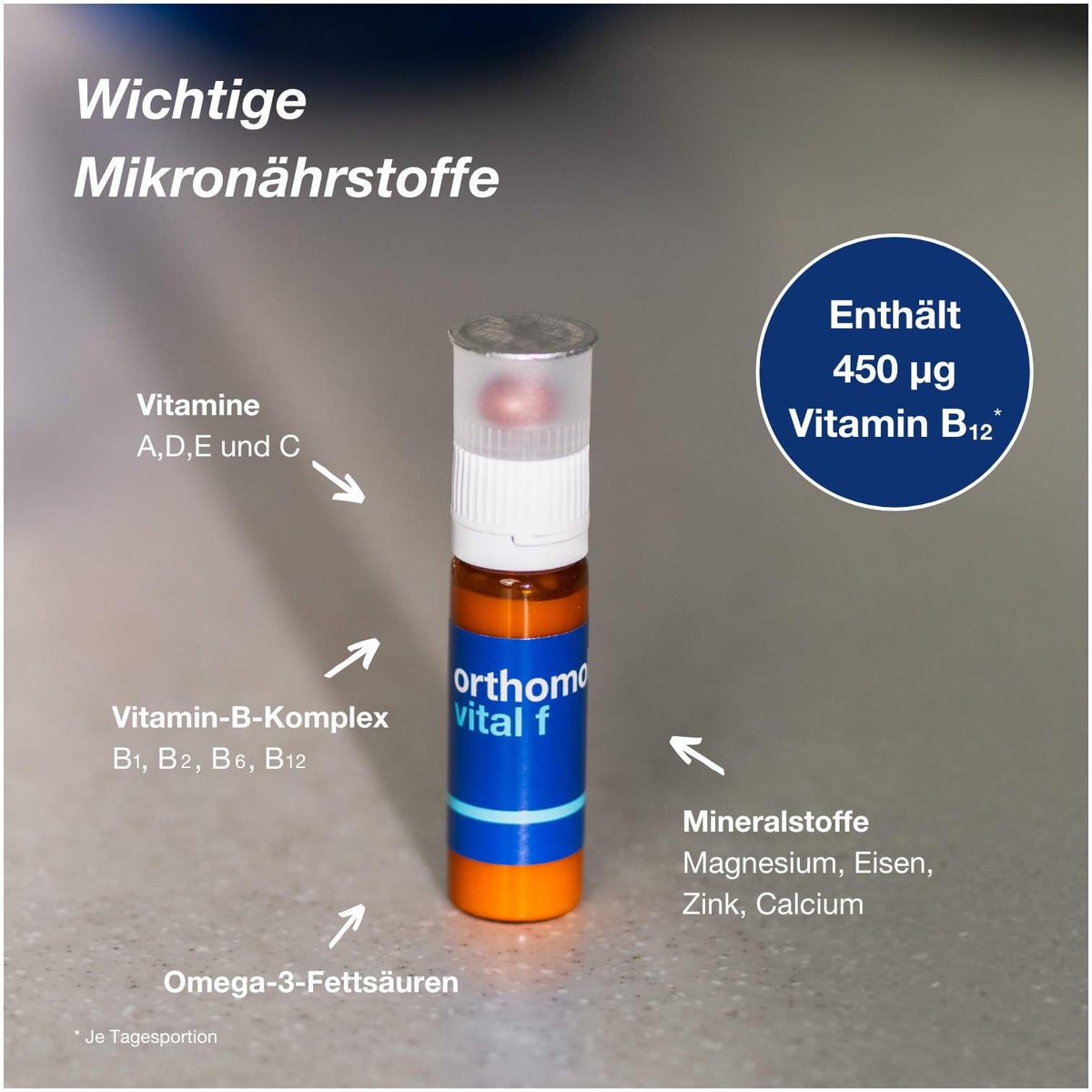 Orthomol Vital F 7 Trinkfläschchen