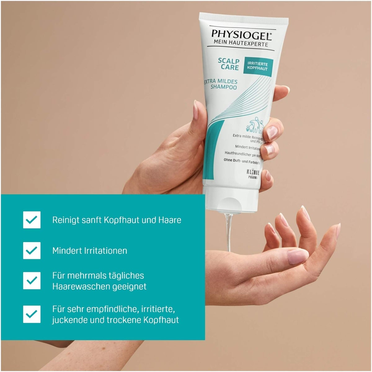 Physiogel Scalp Care Extra mildes Shampoo 200 ml