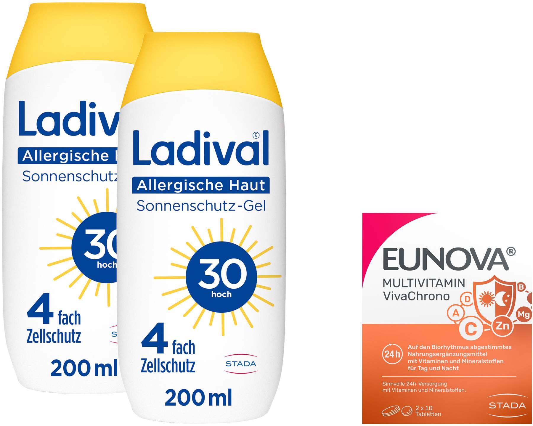 Ladival allergische Haut Sonnenschutz-Gel LSF 30 2 x 200 ml