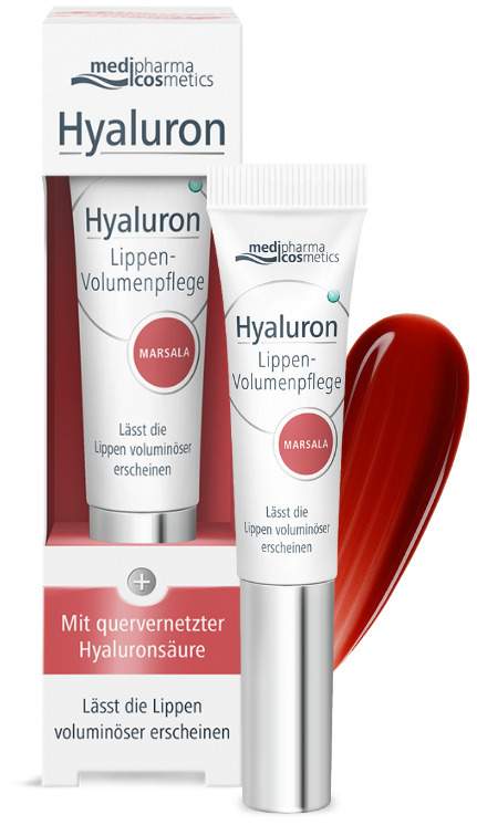 medipharma cosmetics Hyaluron Lippen-Volumenpflege Marsala 7 ml Balsam