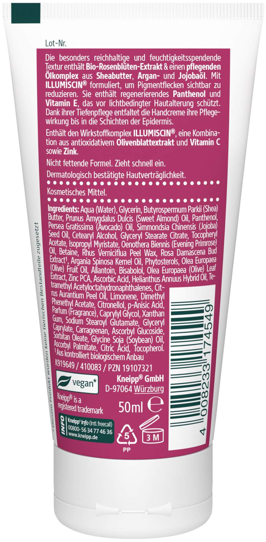 Kneipp Handcreme glättend 50 ml
