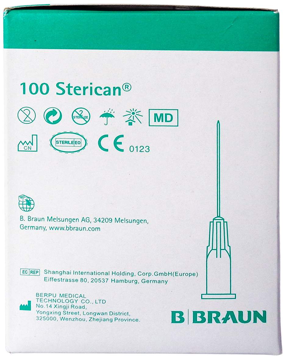 Sterican Einmalkanüle 21 G 50 mm 100 Kanülen