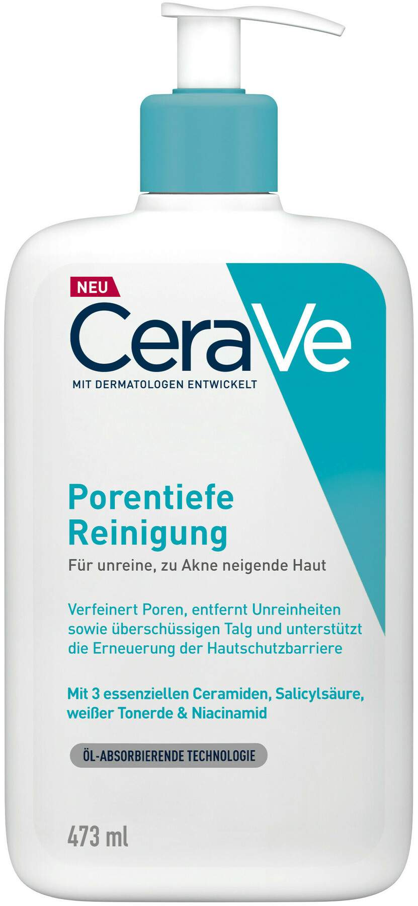 Cerave porentiefe Reinigung 473 ml Gel