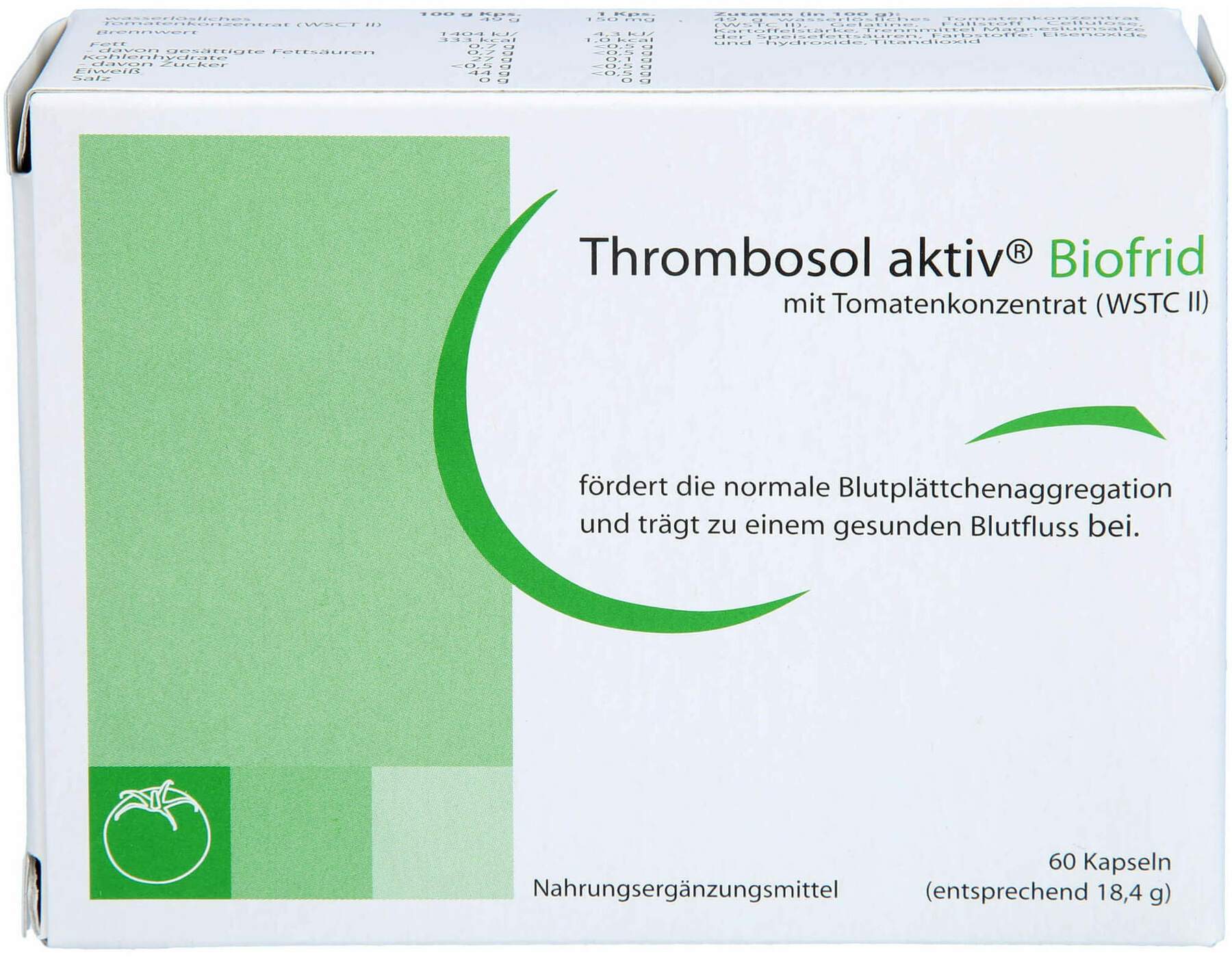Thrombosol Aktiv 60 Kapseln