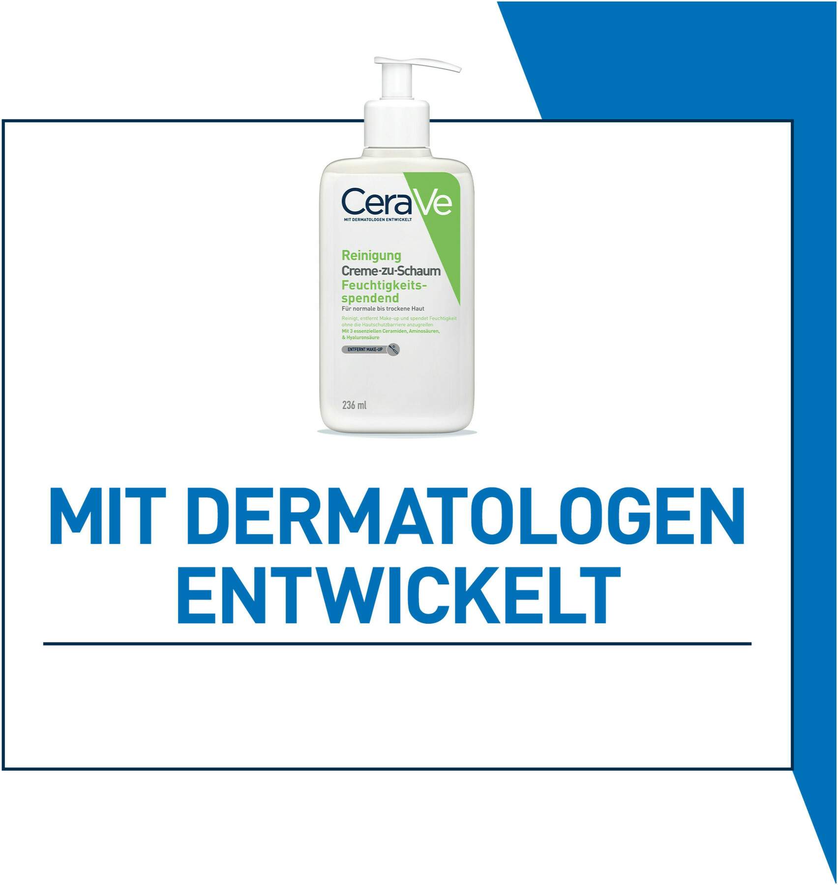 CeraVe Creme-zu-Schaum Reinigung 236 ml