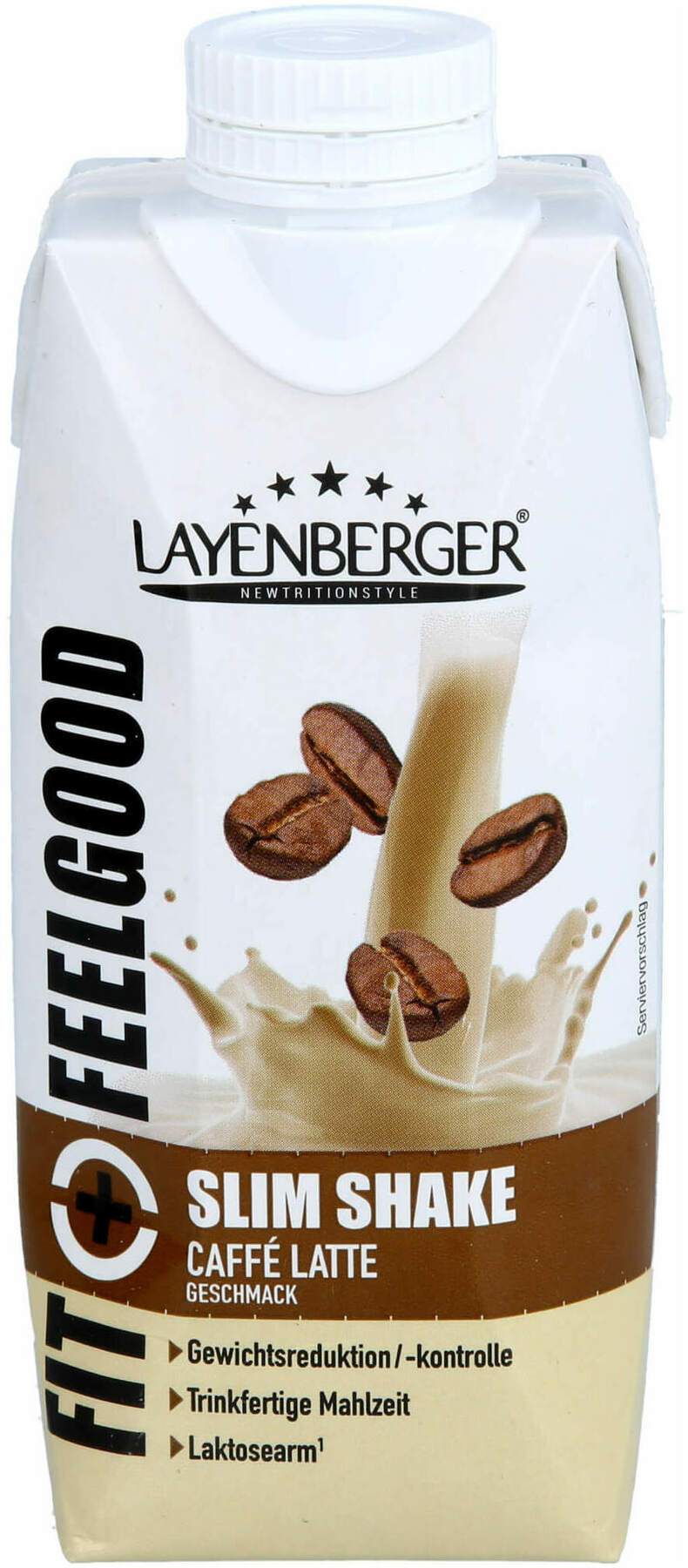 Layenberger Fit+feelgood Slim Shake Caffe Latte 330ml