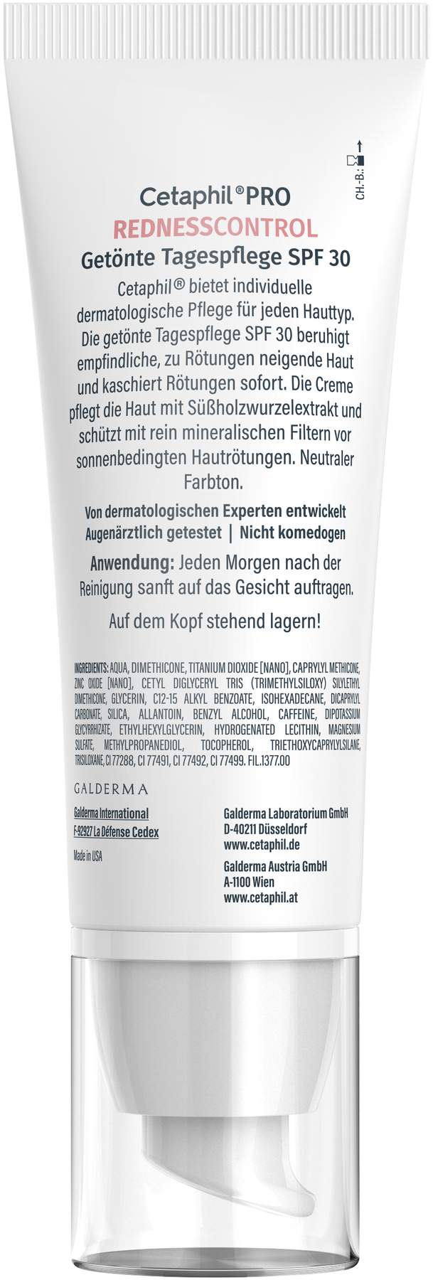 Cetaphil RednessControl getönte Tagespflege SPF 30 50 ml Creme