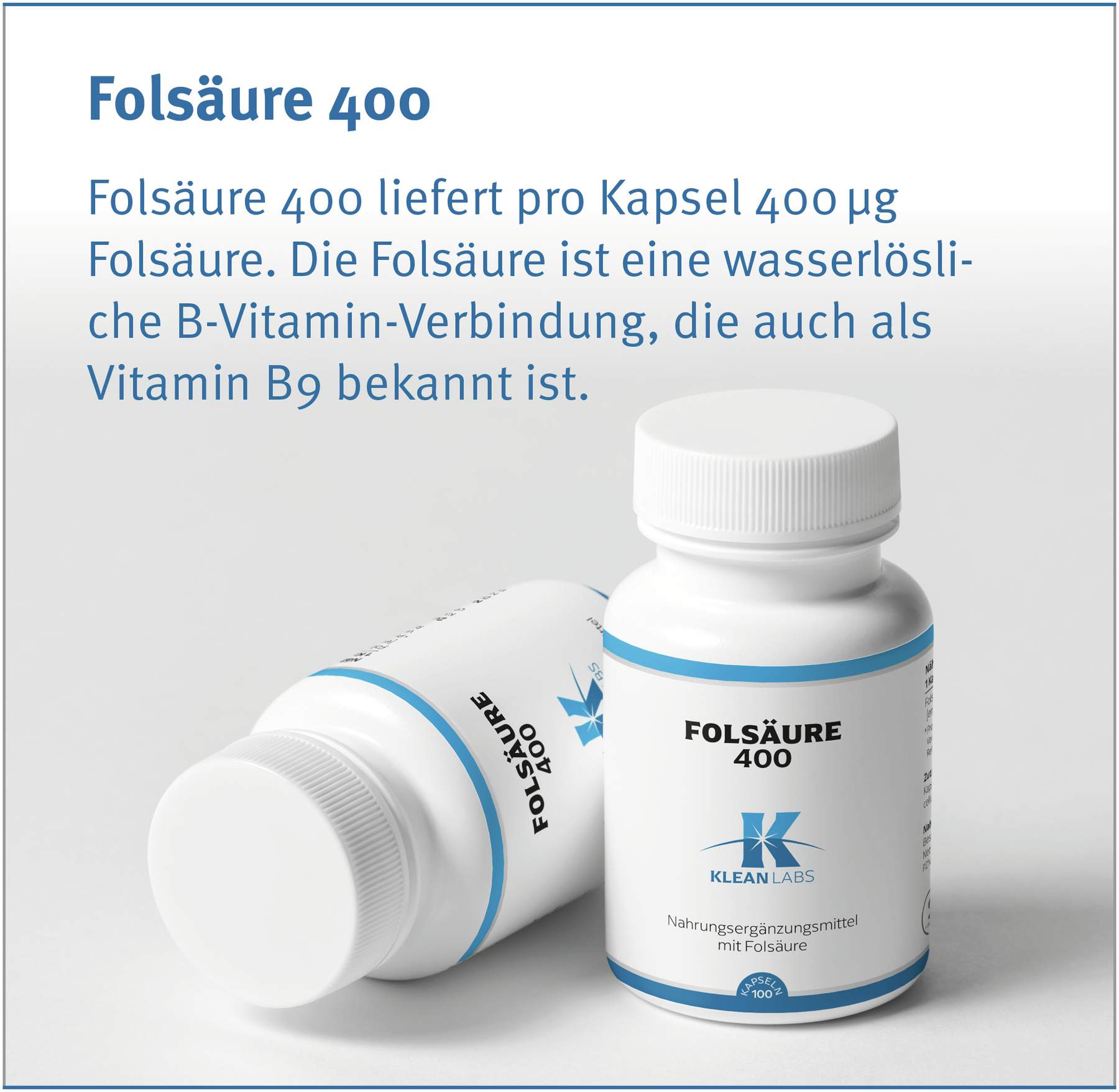 Folsäure Kapseln