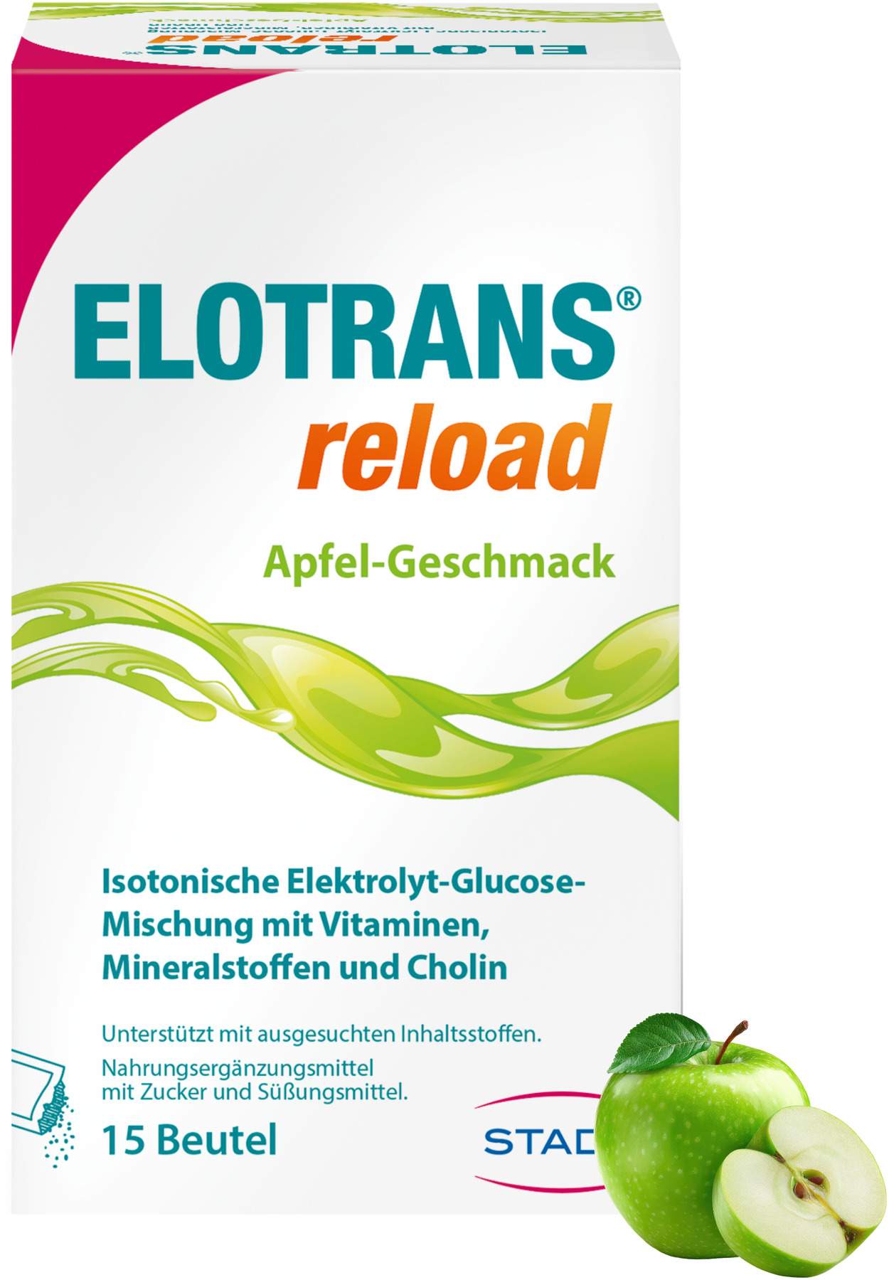 Elotrans reload Apfel 15 Beutel