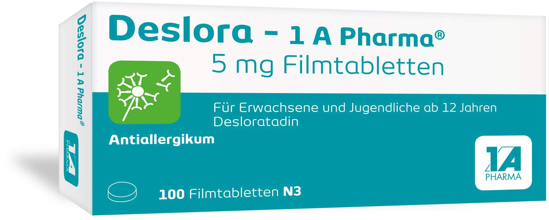 Deslora - 1A Pharma 5 mg Filmtabletten 100 Stück