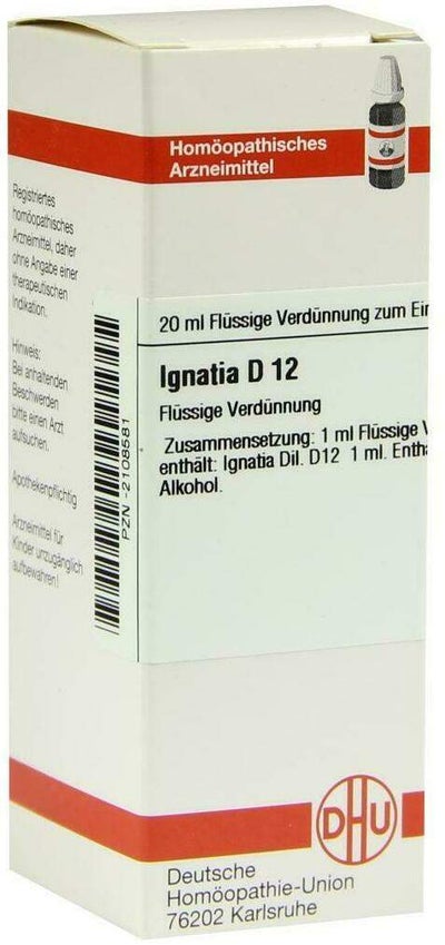 Dhu Ignatia D12 Dilution 20 ml
