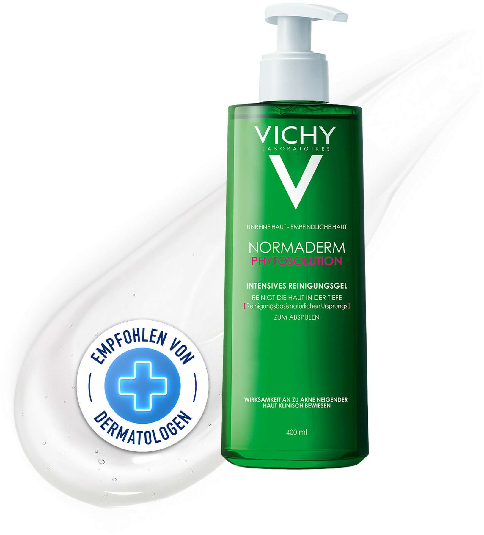 Vichy Normaderm Phytosolution Intensives Reinigungsgel 400 ml