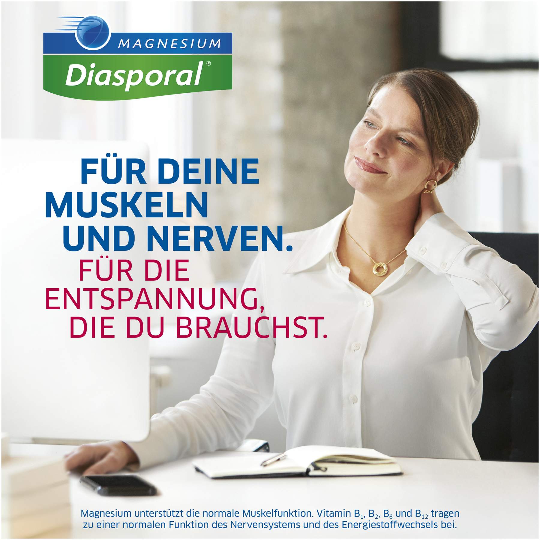 Magnesium Diasporal Pro DEPOT Muskeln und Nerven Tabletten 30 Stück