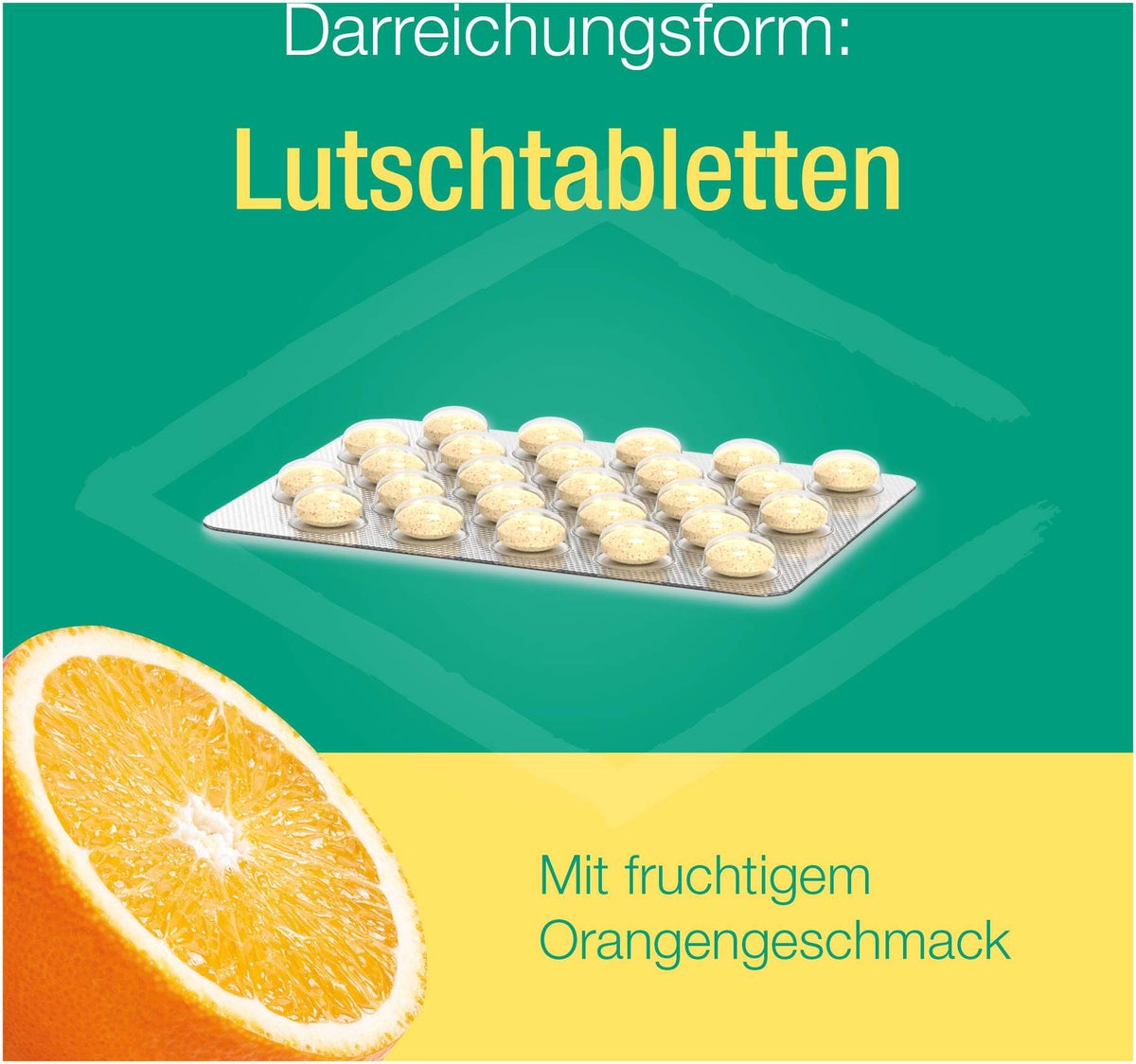 Zinkletten Verla Orange Lutschtabletten 100 Stück