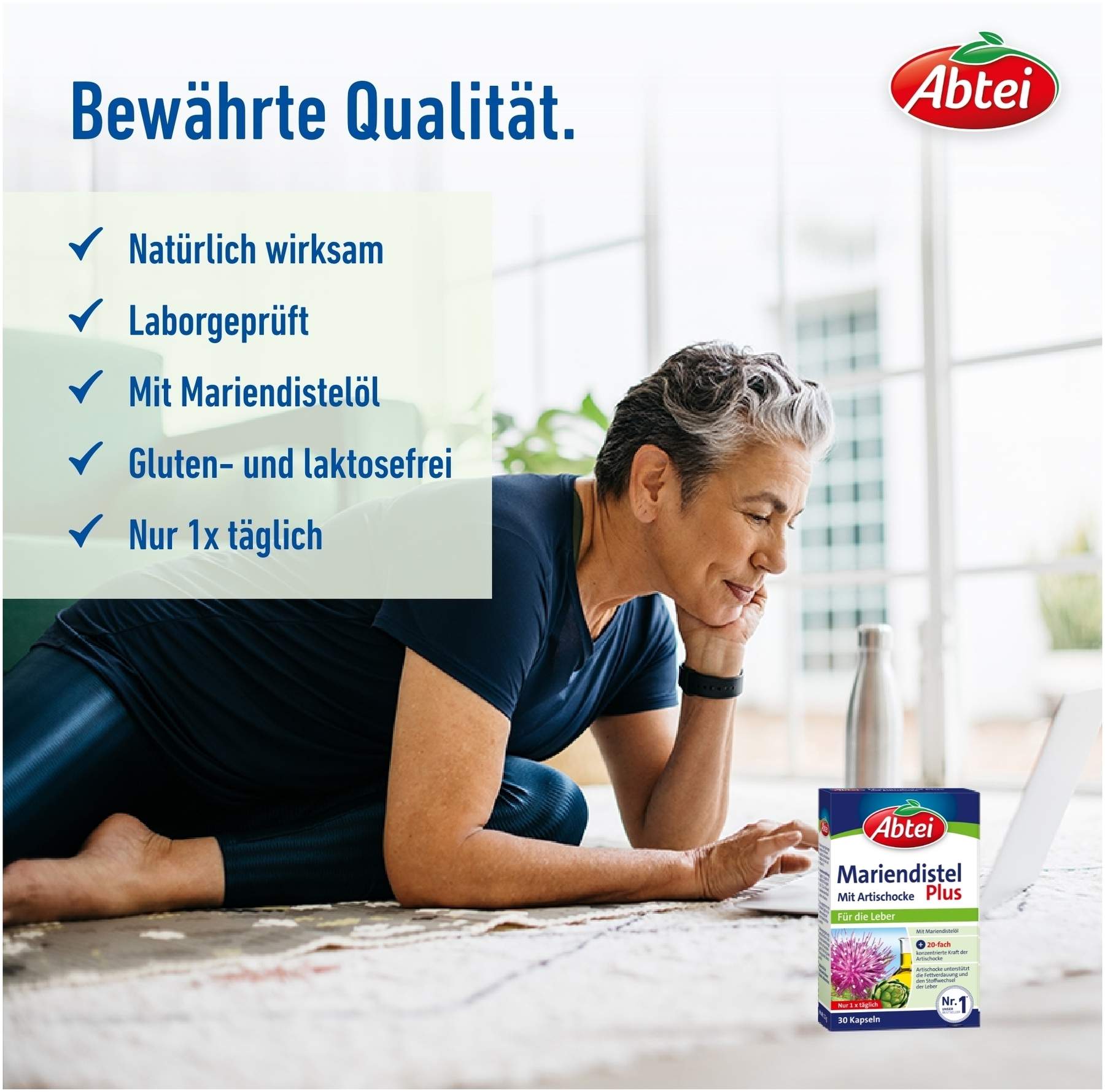 Abtei Mariendistel Plus Mit Artischocke 30 Kapseln