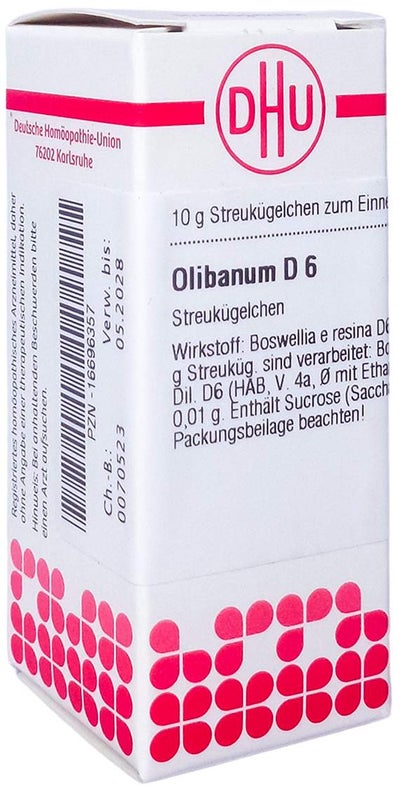 Dhu Olibanum D6 Globuli 10 G