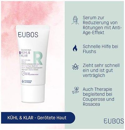 Eubos Kühl & Klar Anti-Rötung Serum 30 ml