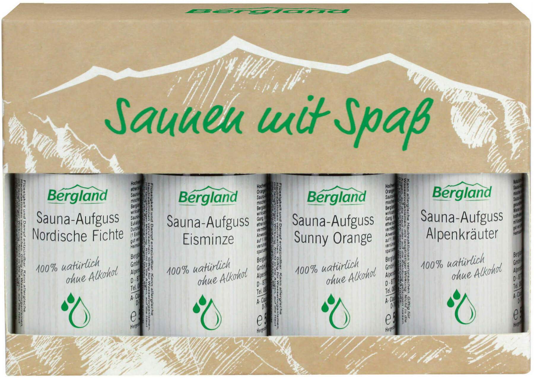 Saunen Mit Spass 4 Versch. Sorten Konzentrat
