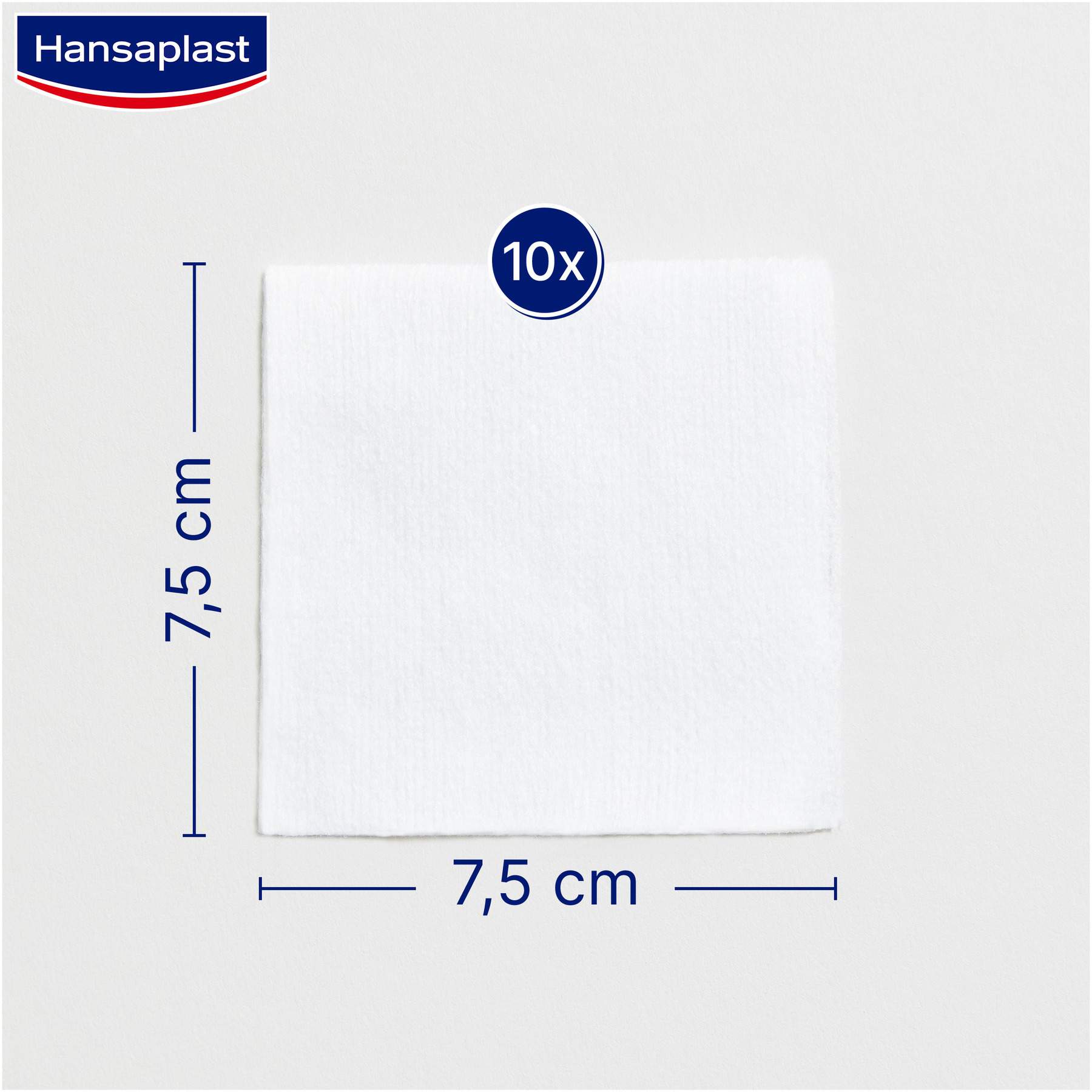 Hansaplast Soft Kompressen 7,5 X 7,5 cm Steril 5 X 2 Stück