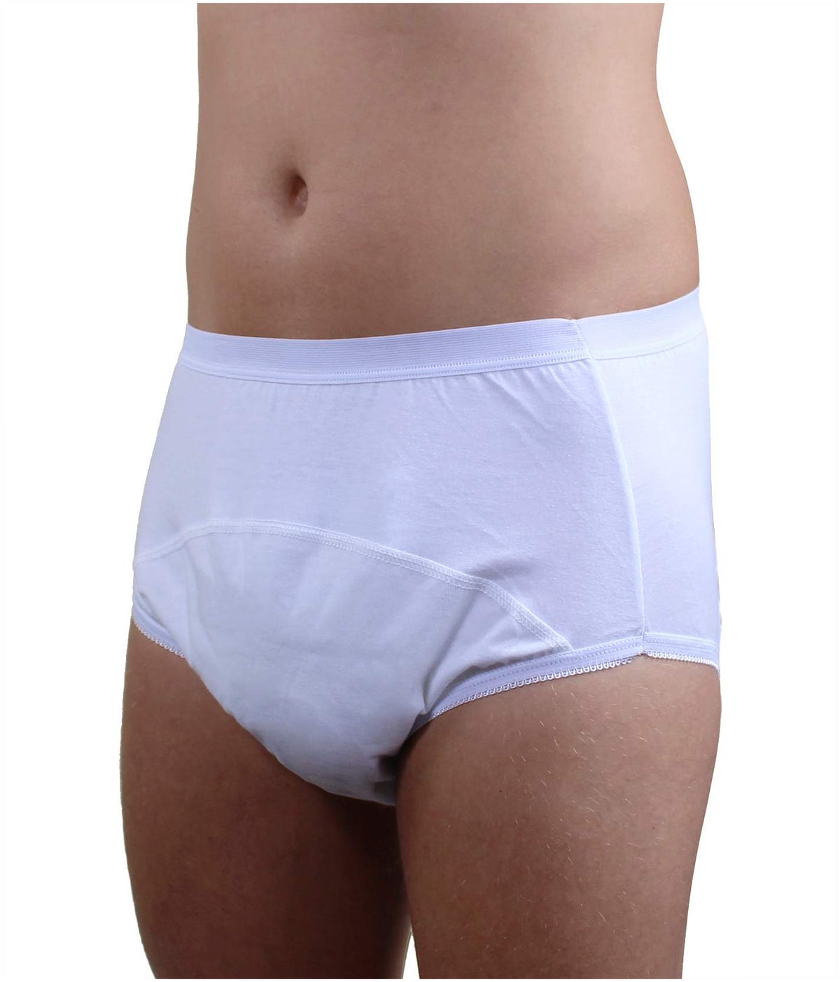 Unisex Inkontinenz Slip S-M mit eingenähter Tasche für Einlage