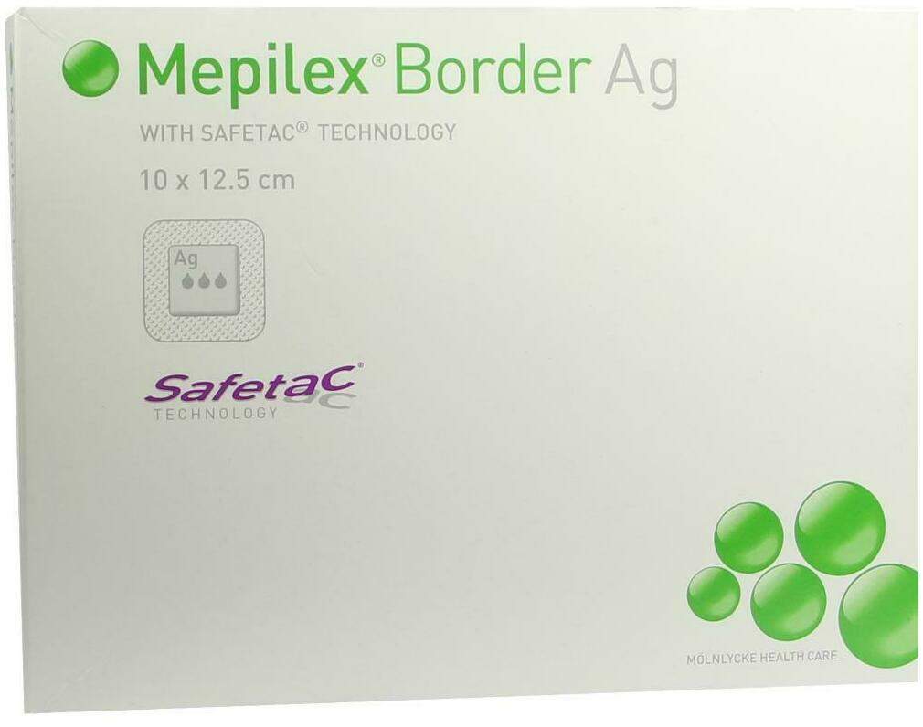 Mepilex Border AG Verband 10x12,5cm