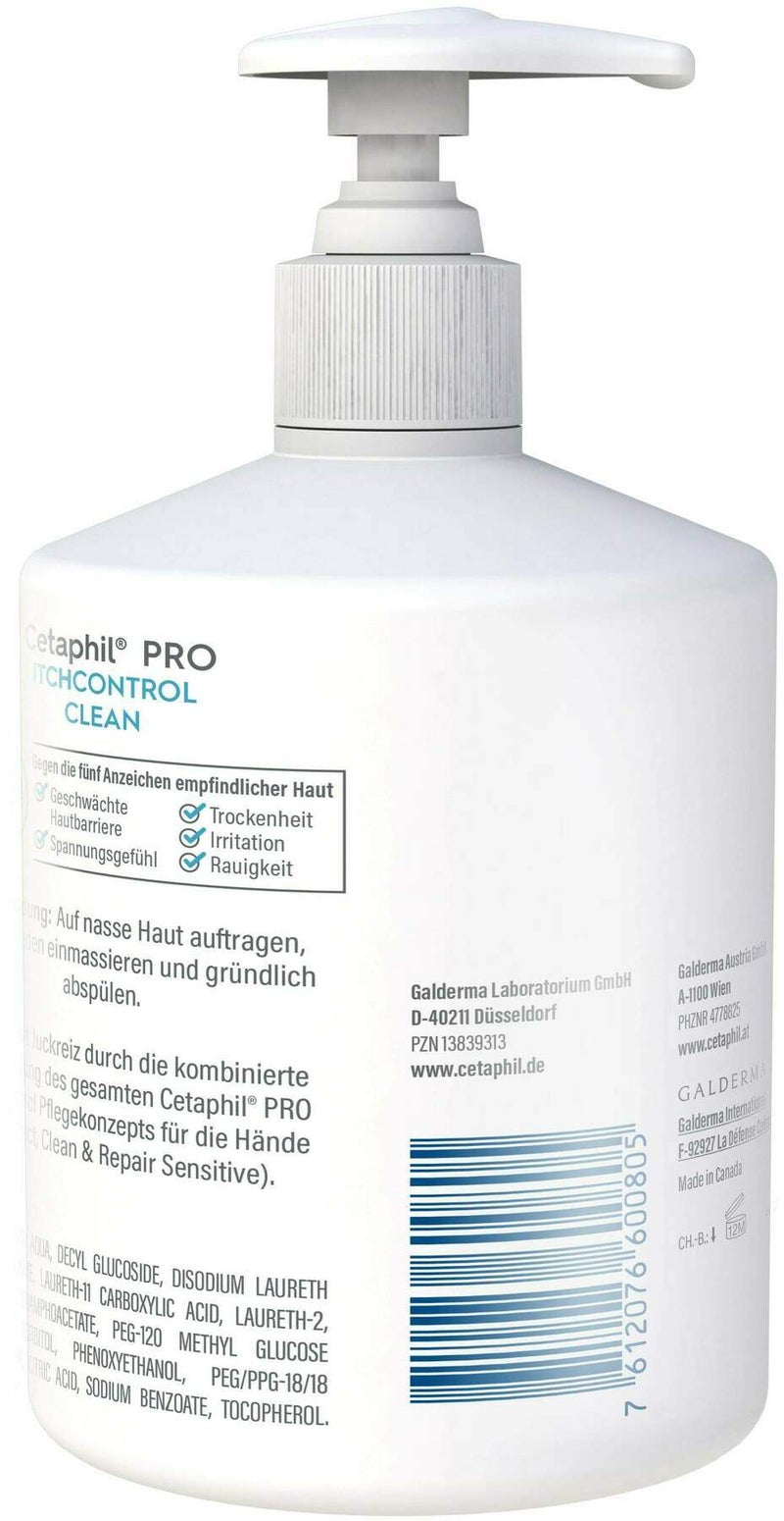 Cetaphil Pro Itch Control Clean Extra Milde Handreinigung 500 ml