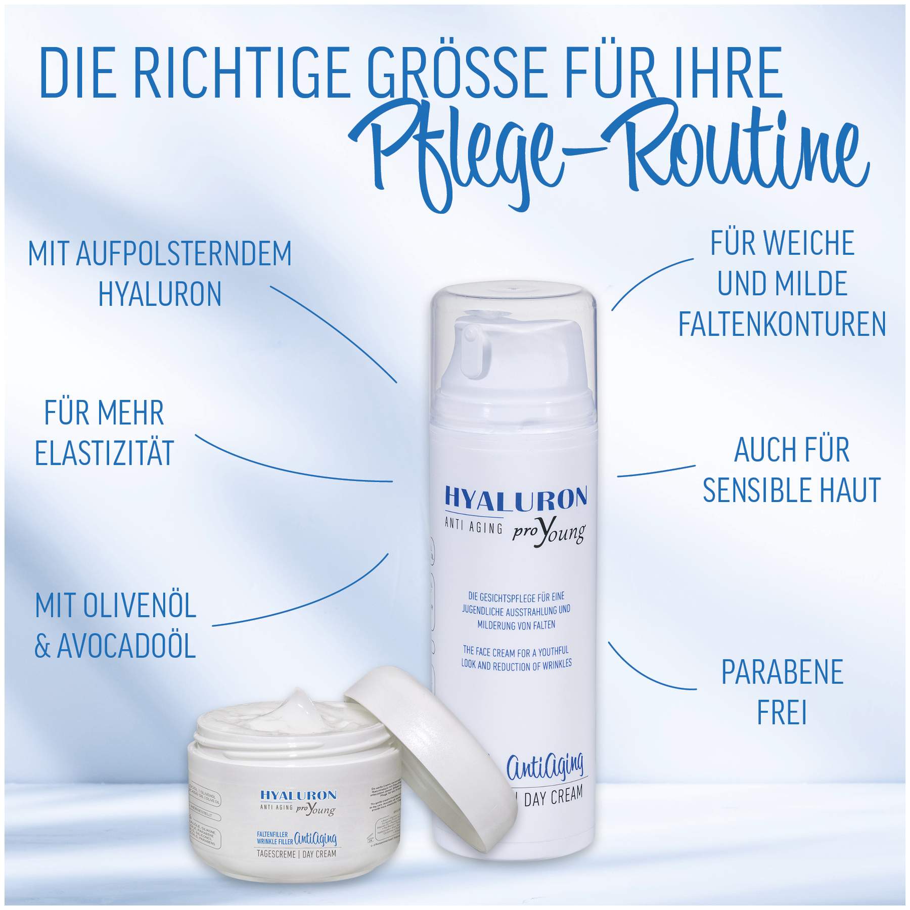 Proyoung Hyaluron Faltenfiller Gesichtscreme 50 ml