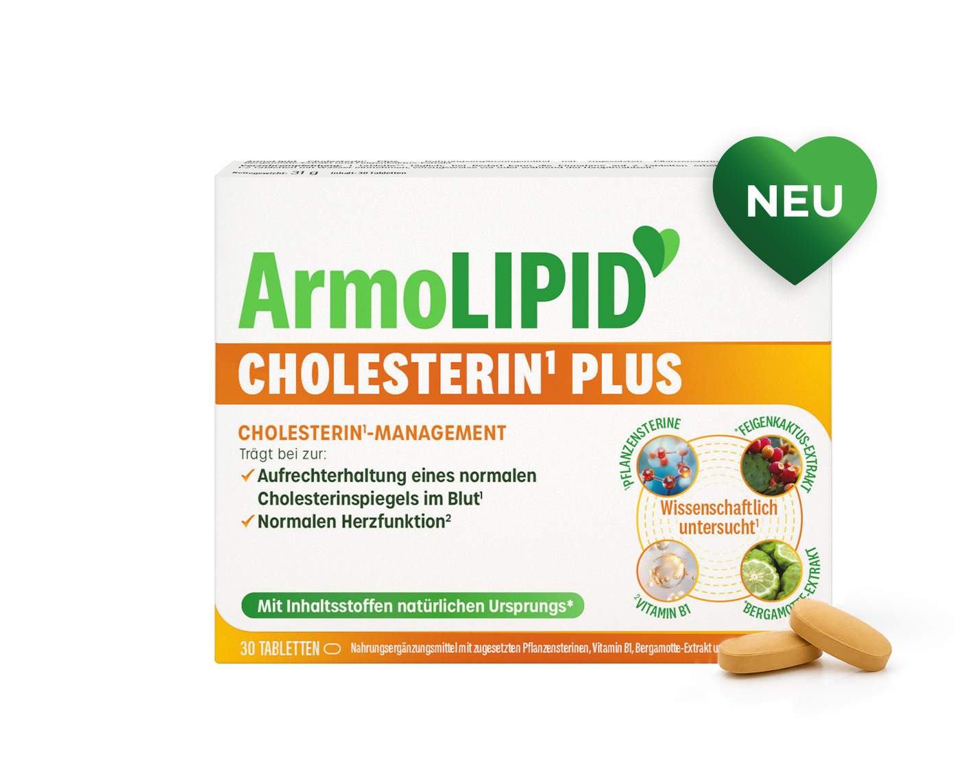 Armolipid Cholesterin Plus 30 Tabletten