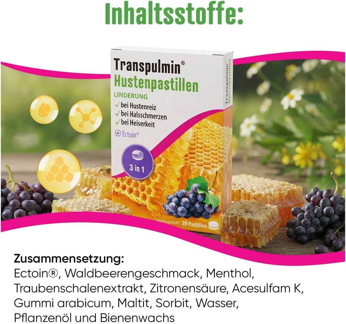 Transpulmin 20 Hustenpastillen