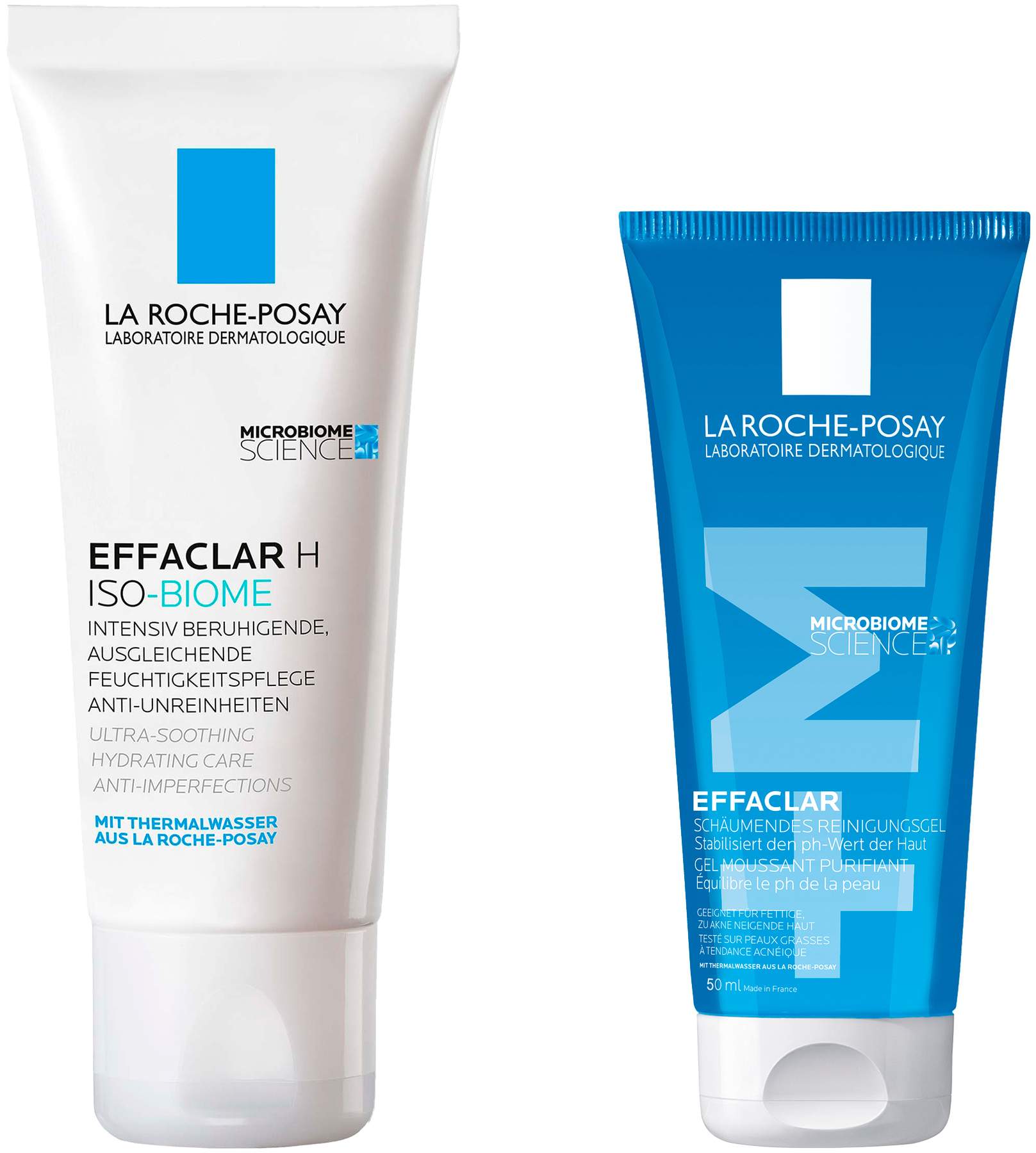 La Roche Posay Effaclar H Iso-Biome Feuchtigkeitspflege 40 ml + gratis Effaclar Gel 50 ml