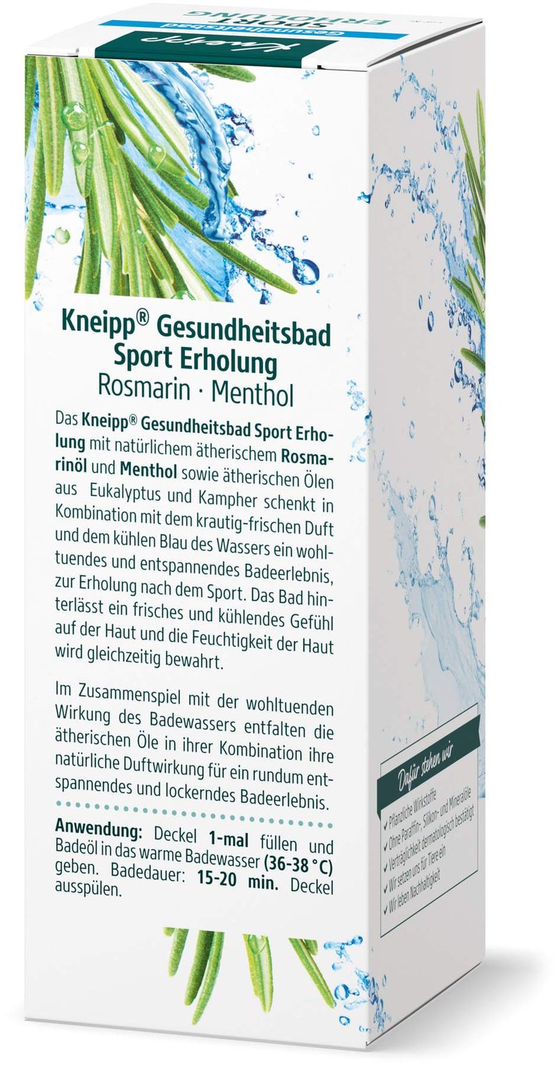 Kneipp Gesundheitsbad Sport Erholung 100 ml