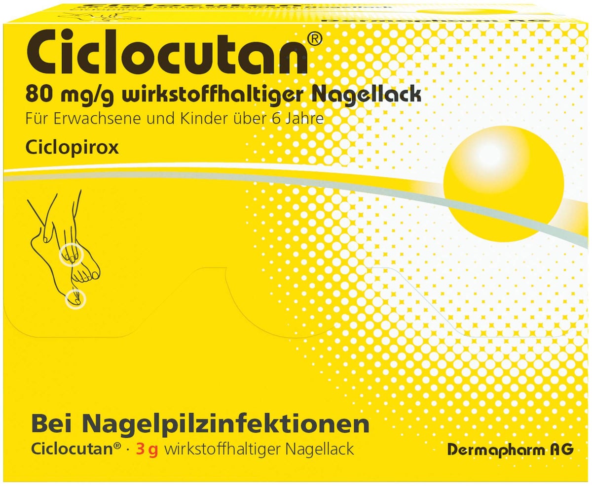 Ciclocutan 80 mg Pro G Wirkstoffhaltiger Nagellack 3 G