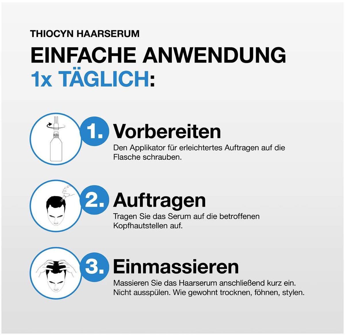 Thiocyn Haarserum Männer 3 x 150 ml