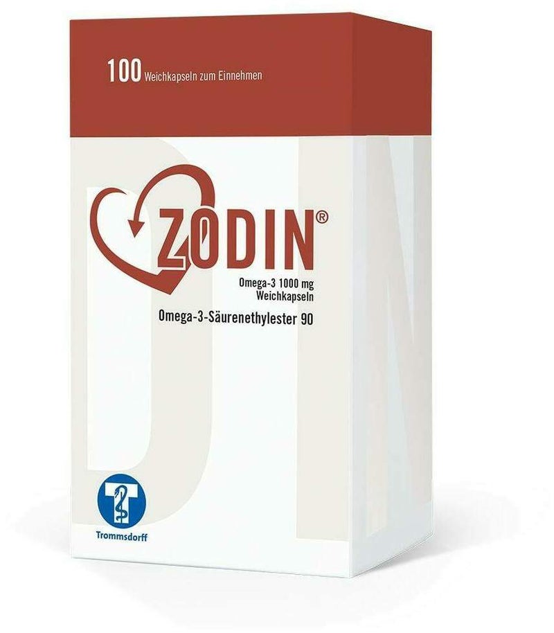 Zodin Omega 3 1.000 mg 100 Weichkapseln