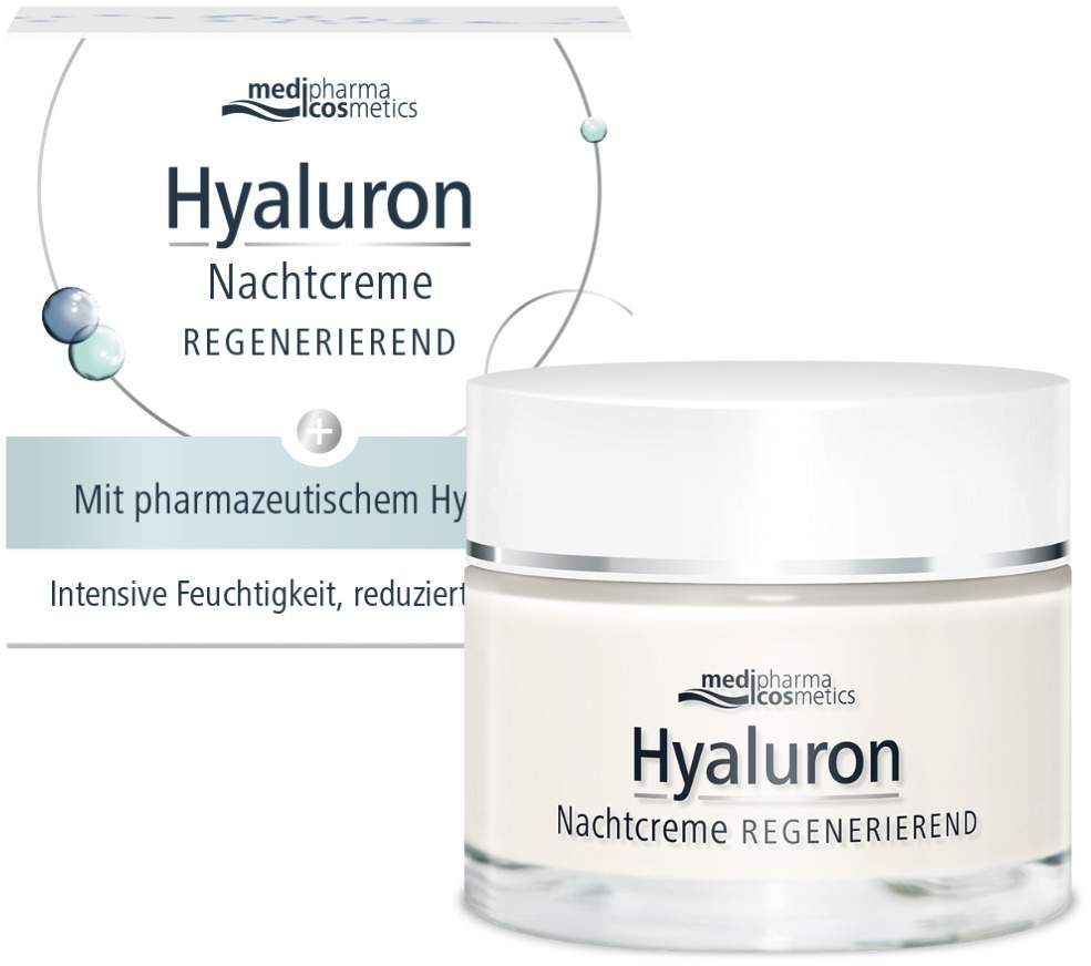 medipharma cosmetics Hyaluron Nachtcreme regenerierend 50 ml