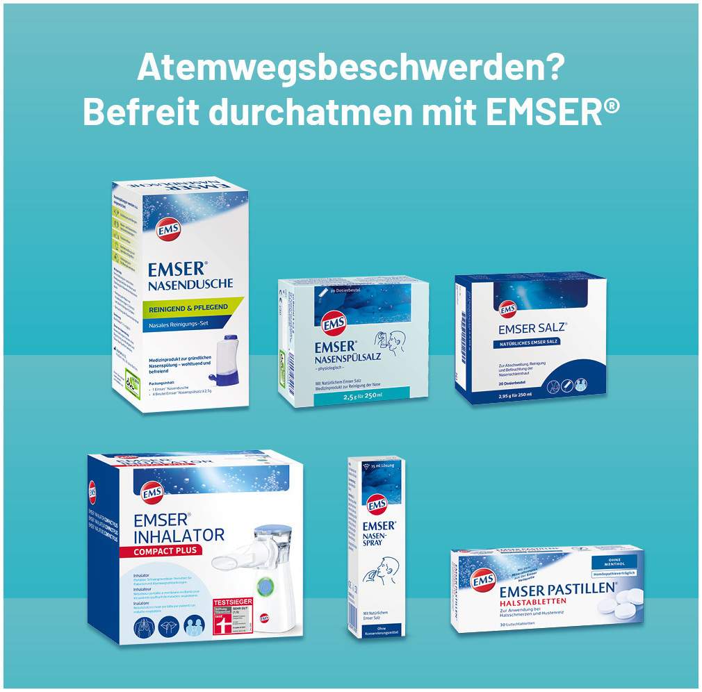 Emser Nasenspülsalz physiologisch 100 Beutel Pulver