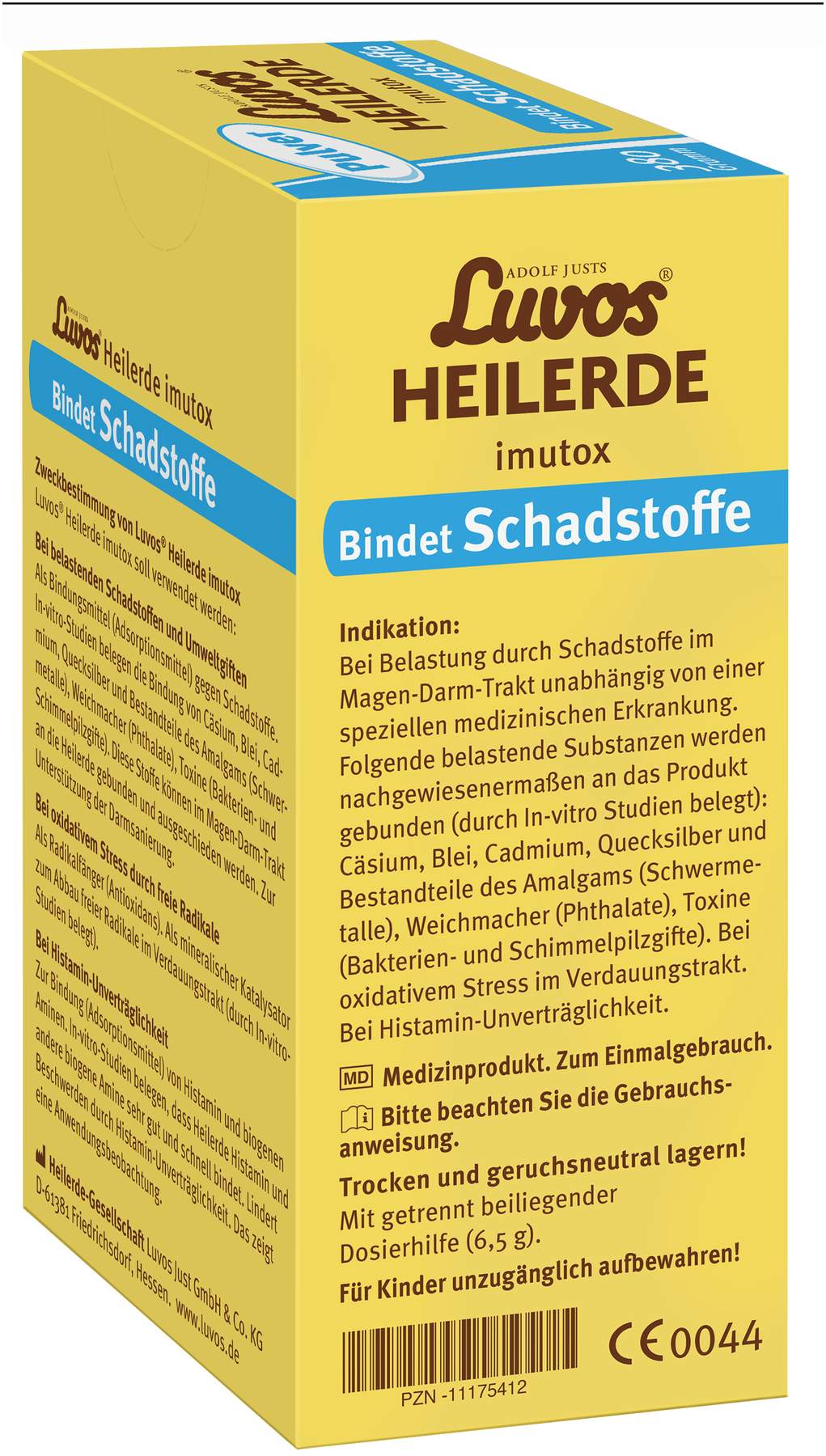 Luvos Heilerde imutox 380 g Pulver