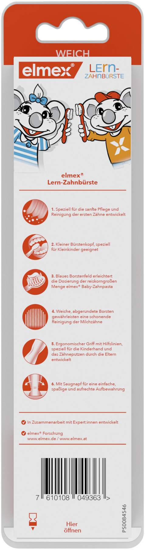 Elmex Lernzahnbürste 1 Stück