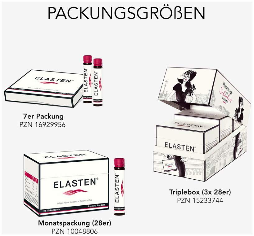 Elasten Trinkampullen 7 Stück