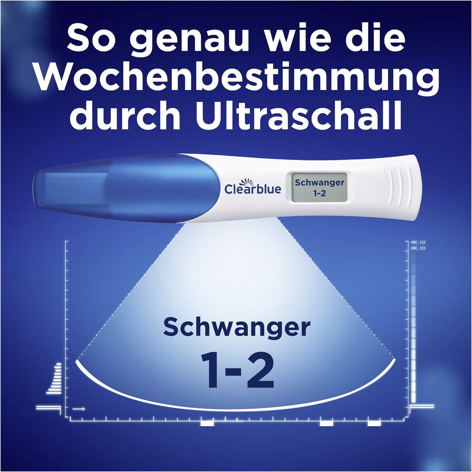 Clearblue Schwangerschaftstest frühe Erkennung und mit Wochenbestimmung 2 Teststäbchen