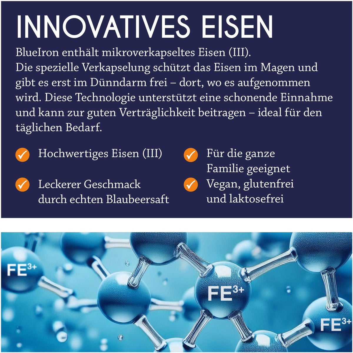 Blueiron Eisenkapseln 60 Stück