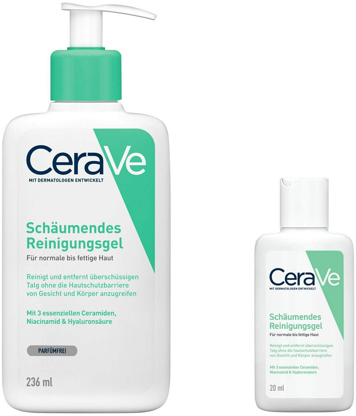 CeraVe Schäumendes Reinigungsgel 236 ml + gratis Schäumendes Reinigungsgel 20 ml